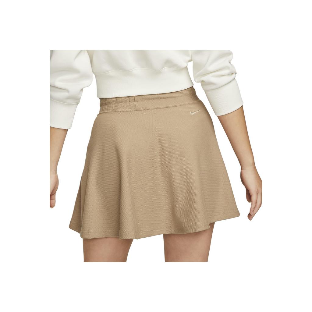 Nike Sportswear Logo Embroidered High-Waist Cropped Skirt Women Bottoms Khaki FD0898-247