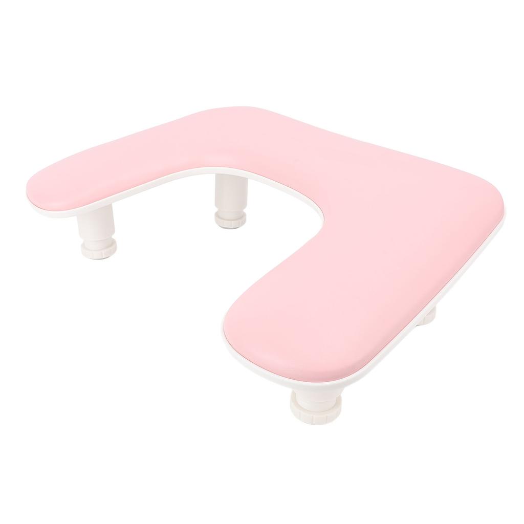U Shaped Manicure Hand Rest Height Adjustatle Nail Arm Rest Stand Hand Rest Pillow for Nail Salon