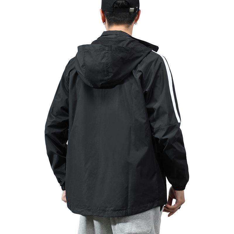 Li Ning Jackets Men's Black Hooded Moderate Other AFDR445-5