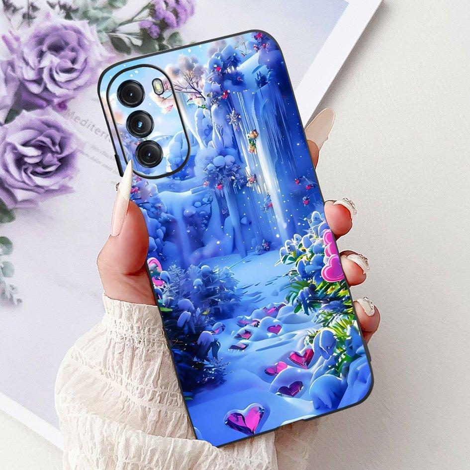For Motorola Moto G 2022 Case Cover Fashion Butterfly Flower Soft Silicone Phone Cases For Moto G 5G Plus 2020 XT2075 Back Cover