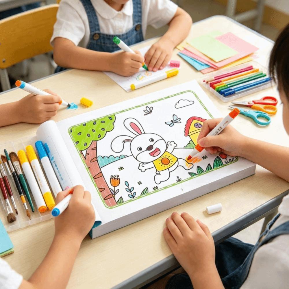 Baby Coloring Books Animals Drawing Toy Children's Drawing Book  Home Activity