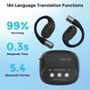 Wireless Smart Earphones Lifetime Free Face To Face Call 164 Language Translate Wireless Bluetooth 5.4 Business Earbuds
