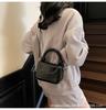 Small bag women's spring new casual trend niche design messenger bag fashionable portable shoulder
