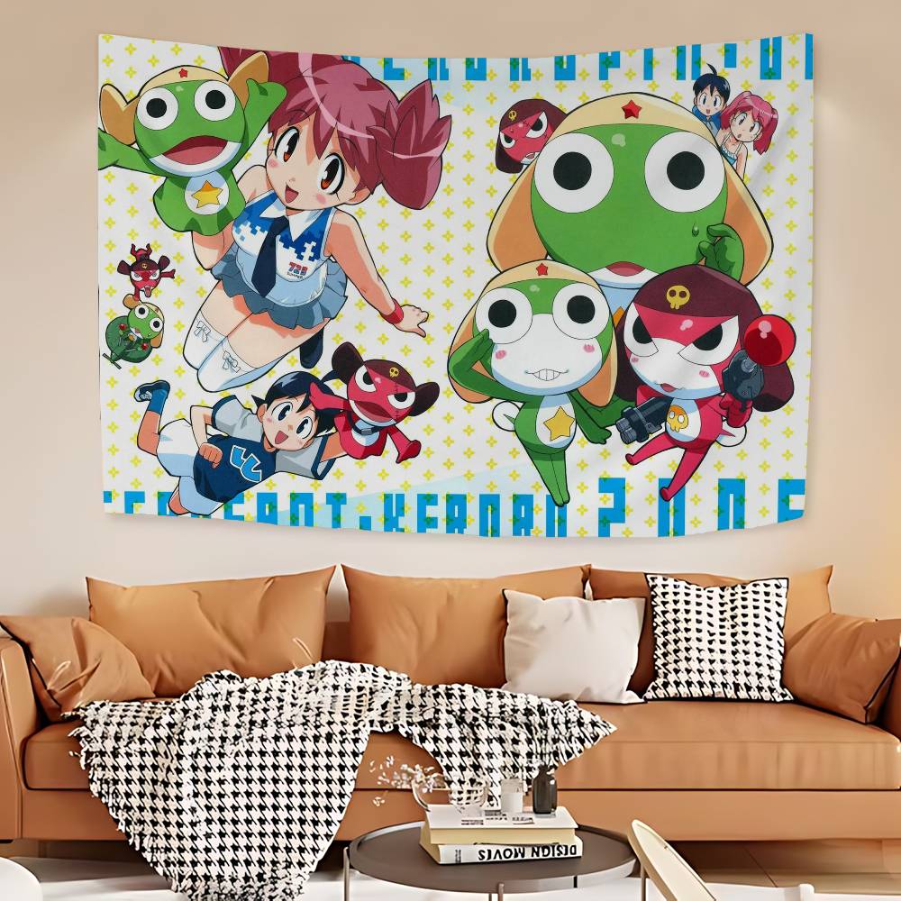 Classic Comedy Anime K-Keroro Hanging Bohemian Tapestry Bohemian Wall Tapestries Mandala Cheap Hippie Wall Hanging