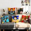 Action FIRE FORCE Cushion Cover Cushion Cover Set 4Pcs 50x50 45x45 40x40 Pillowcase Decorative Sofa Home Decor