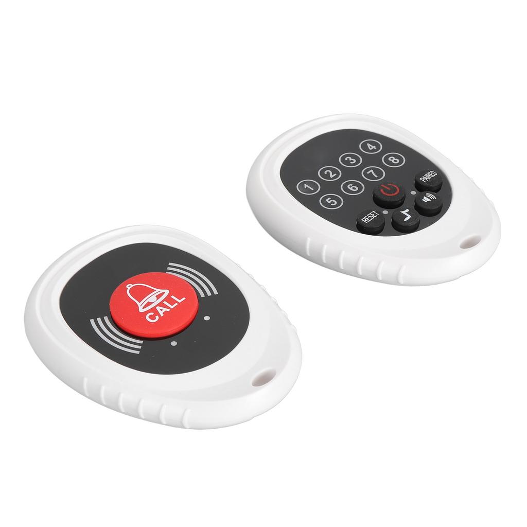 Wireless Caregiver Pager Call Button Professional Re able 3280.8ft   Range Nurse Call System for Elderly Patient Monitoring SOS Alarm System