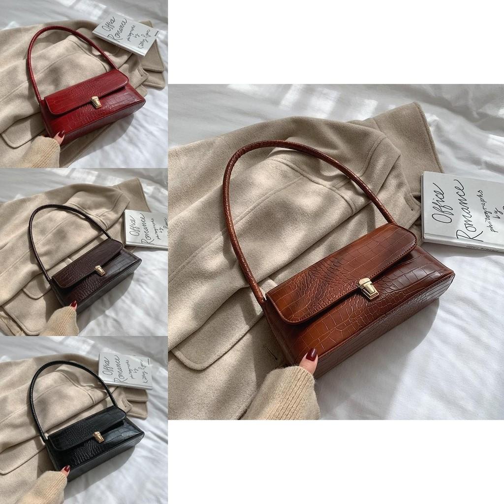 Stylish Versatile Crossbody Bag In Chic Black Brown Red And Tan Colors For Everyday Use