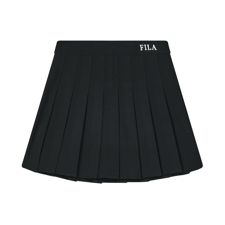 

New FILA ORIGINALE SS24 Casual Short Skirts Women s Jet Black F51W429303F-BK XL