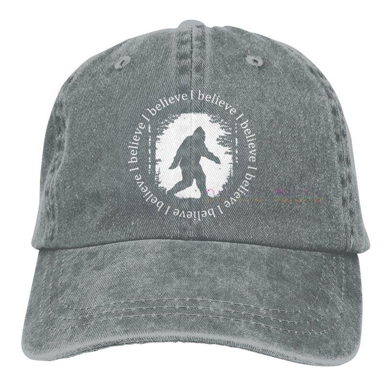 Bigfoot ist echt und er hat versucht, meinen Arsch zu fressen Baseballkappe Unisex Vintage Trucker-Hut Verstellbare Cowboyhüte für Herren Damen