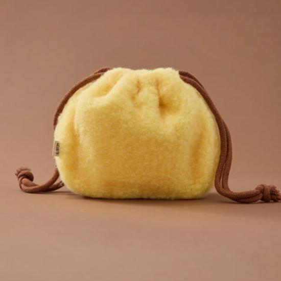 BT21 Dětský plyšový váček na provázek s nadýkaným obličejem