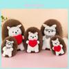 Adorable Hedgehog Stuffed Doll With Short Pile Plush Perfect For Children Gift And Playtime