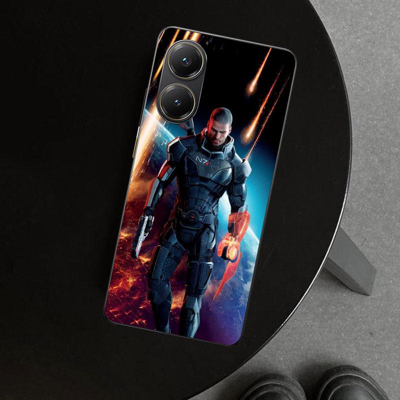 N7 Mass Effect Phone Case Cover for Xiaomi Poco X6 X5 X7 Pro F7 Ultra Redmi 15C 15 13C 13 12C 12 10C 10 10A 9C 9A 9T 9 Coque Poc