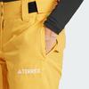 Adidas Xperior 2L Insulated Pants Solid Color Logo Outdoor Sports Straight Leg Ski Pants Women Pants Yellow IL9044