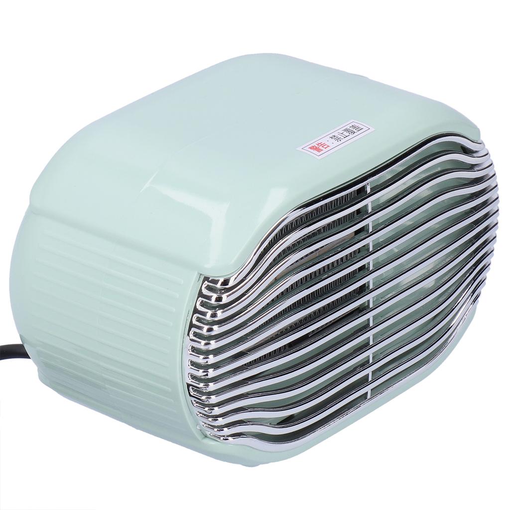 800W Winter Office Mini Electric Desktop Heating Fast Energysaving Fan Heater  (vert )