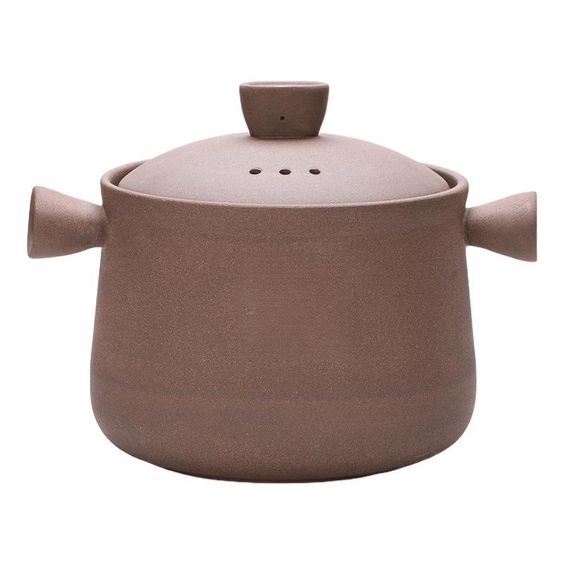 Wutuo Traditional Glaze-Free Clay Soup Pot