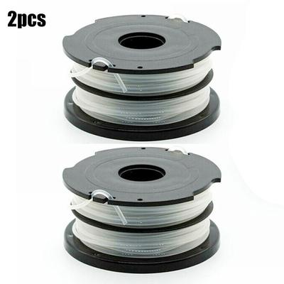 2 Pieces Replacement Spool and Line for Black & Decker String Trimmer Fits GL652 GL653 GL650 GL337SB GL546SC GL651SB