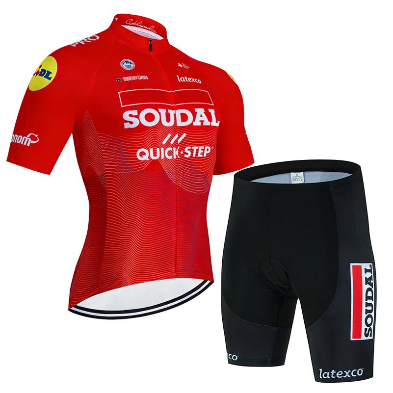 

2026 New Summer Men Cycling Jersey Set Short Sleeve Quick Dry Breathable MTB Road Bike Bicycle Clothing Suit 4XL