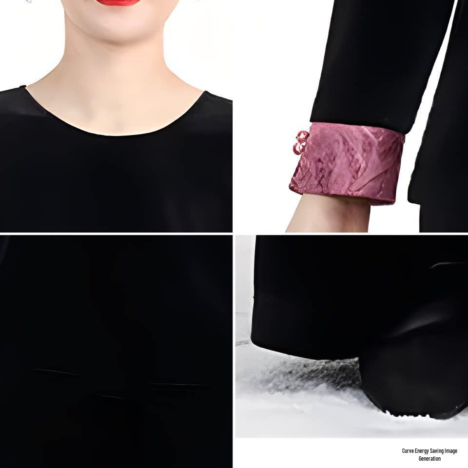 2026 Chinese-Style Women's Spring-Autumn Jacket & Pants Set for Mature Women