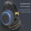 Private Mold Luminous Over-Ear Bluetooth Gaming Headset with Long Battery Life and Heavy Bass