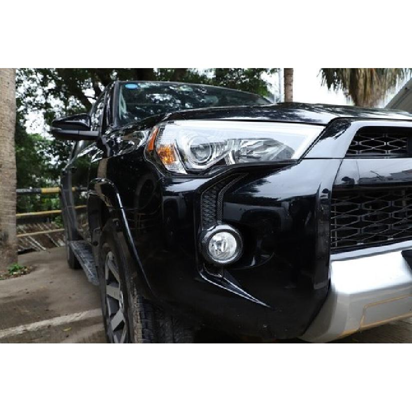 2pcs Front Fog Light Lamp Cover Trim Decor For 4Runner SR5/ TRD Pro 2014+