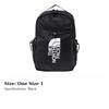 THE NORTH FACE Backpack Double Shoulder Outdoor Bag Polyester Black Men's NF0A52TBJK3