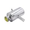 Universal Polished Aluminum Alloy Radiator and 1.5L Round Oil Catch Can