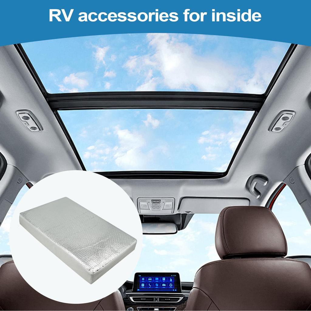 RV Skylight Insulator Reflective Waterproof Skylight Shade Ventilation Accessory For Trailer Caravan Bathroom Shower Outdoor