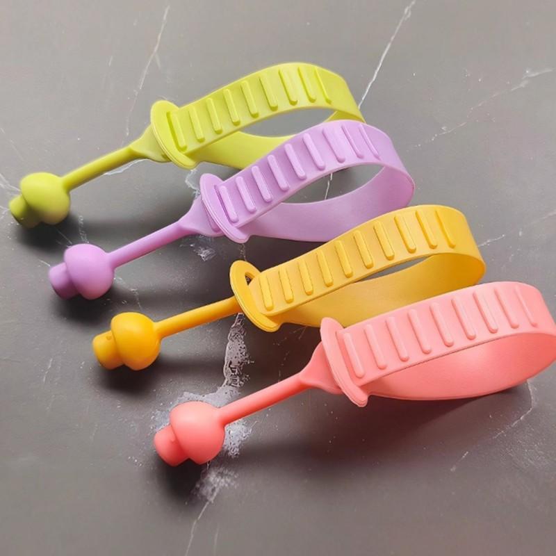 Silicone Toilet Lid Lifter Handle Mushroom Head Bathroom Hygiene Tool Home Use