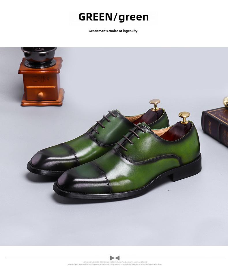 [Velký výprodej] Formální boty Oxford z pravé kůže - Pánské z hovězí kůže pro čtyři roční období