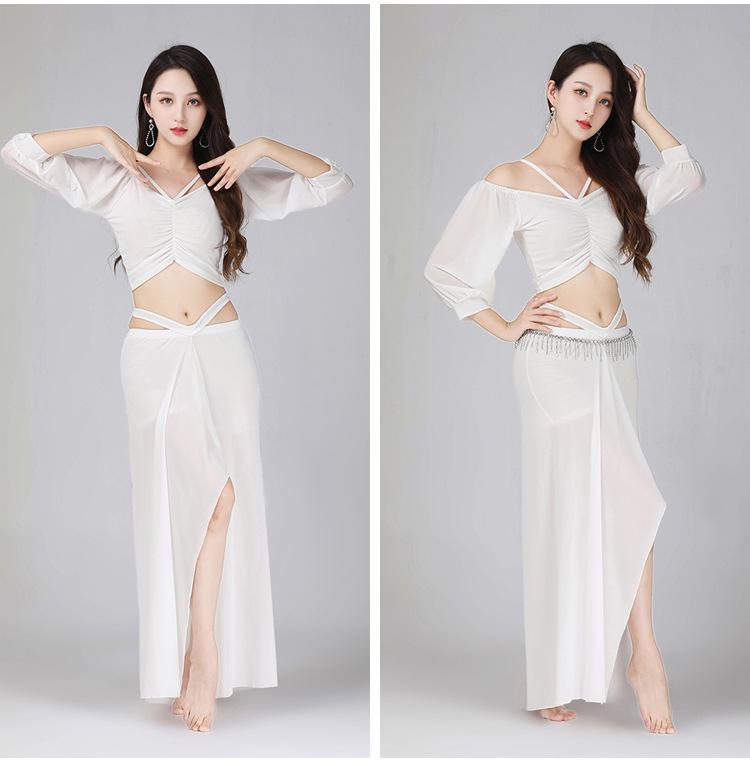 New Plus Size Mesh Belly Dance Practice & Performance Clothes - Spring/Summer Collection