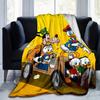 1pc. Cute Cartoon Duck Family Design Blanket, Soft Throw for Home Decor, Gift Idea, Living Room, Travel, Camping, Car Blankets, Beach, Offic
