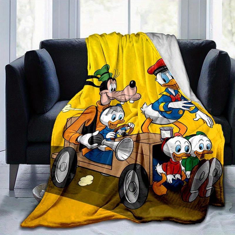 1pc. Cute Cartoon Duck Family Design Blanket, Soft Throw for Home Decor, Gift Idea, Living Room, Travel, Camping, Car Blankets, Beach, Offic