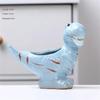 Saftig Plante Potte 15*6cm Tegneserie Kreativ Mini Hagedekorasjon Plantepotter Med Dreneringshull Dinosaurformet Tegneserie Søt