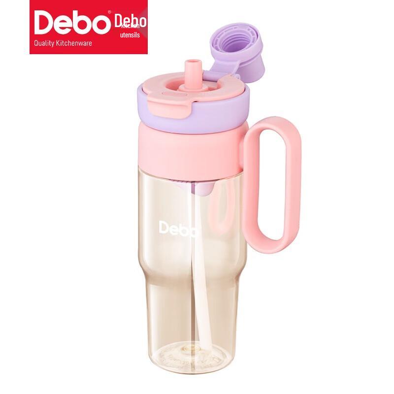 DeBao Tritan Water Bottle with Tea Infuser, 850ml