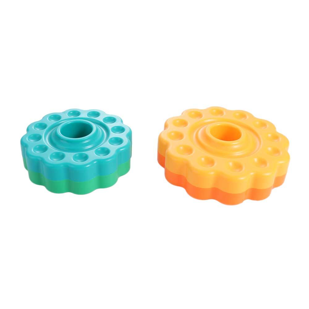 Hand-eye Coordination Rotating Screw Bolt Toys Perception Training Stacking Rainbow Tower  Home
