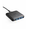 Anker PowerPort Atom III Slim (Four Ports) - 65W 4-port USB-C Charger Equipped with PowerIQ3.0, PD Compatible GaN (Gallium Nitrogen) Compatible with I
