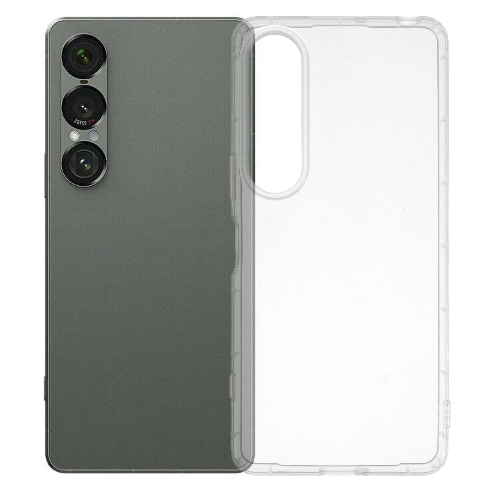 

For Sony Xperia 1 VII Case Transparent TPU Phone Back Cover Airbag Protection As Shown A