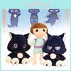 Genshin Impact Wanderer Chat Peluche Jouet Poupée en Peluche Décoration de Chambre Cadeau Enfants