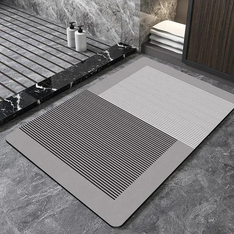 Colorful Geometric Texture Door Front Mat Decoration Home Bathroom Floor Mat