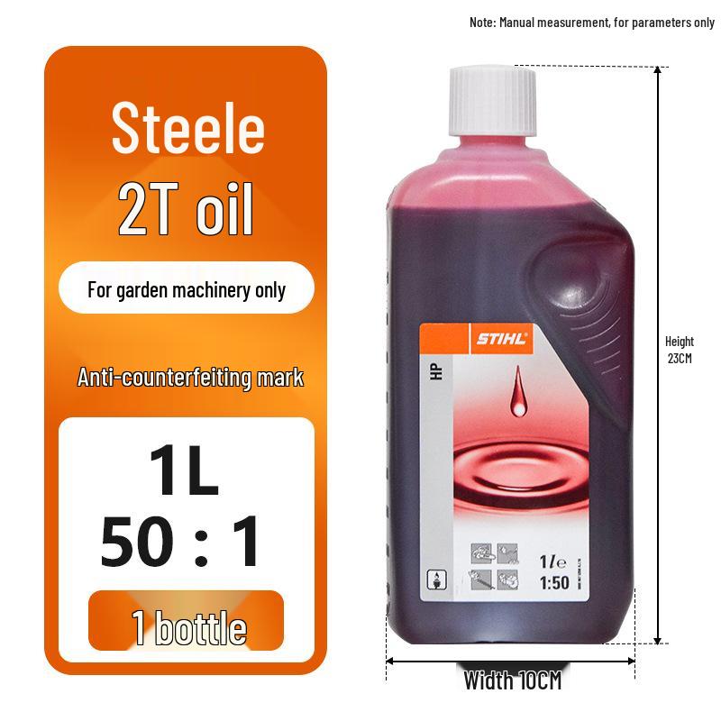 STIHL 2T Engine Oil for Blowers, Chainsaws & Hedge Trimmers, 50:1 Mix