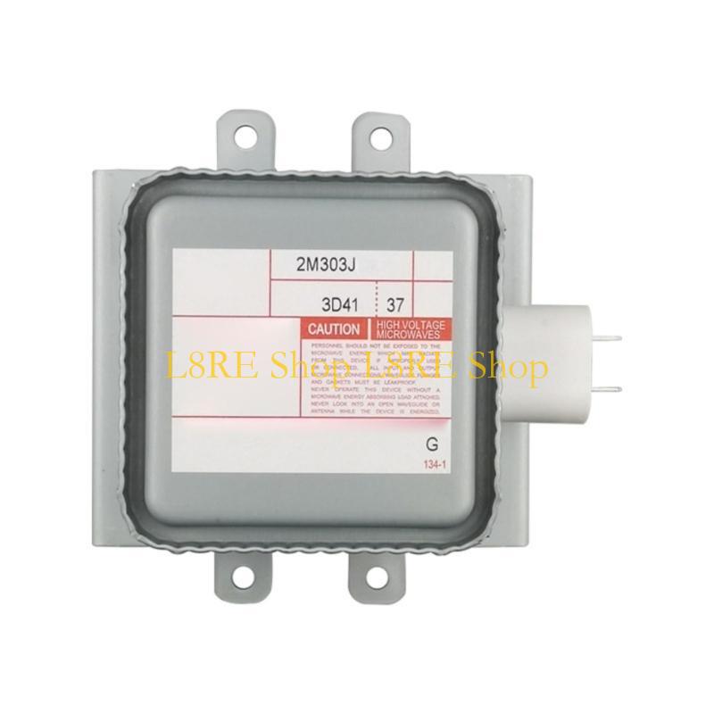 L8RE Microwave Replacement Part 1080W Output 2M303J Microwave Magnetron Metal Texture