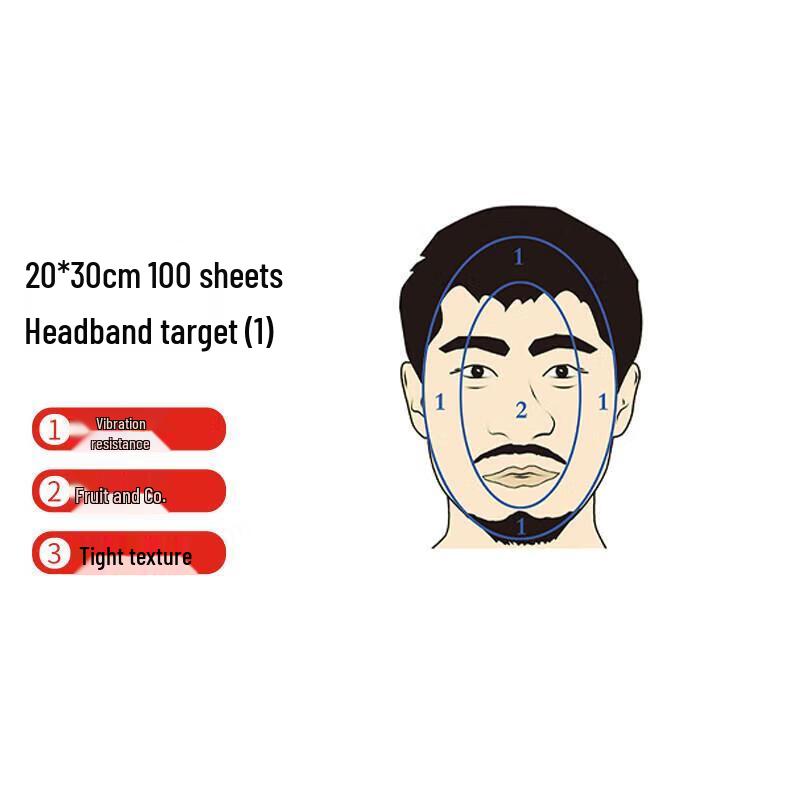 Pantu Head Ring Target Paper