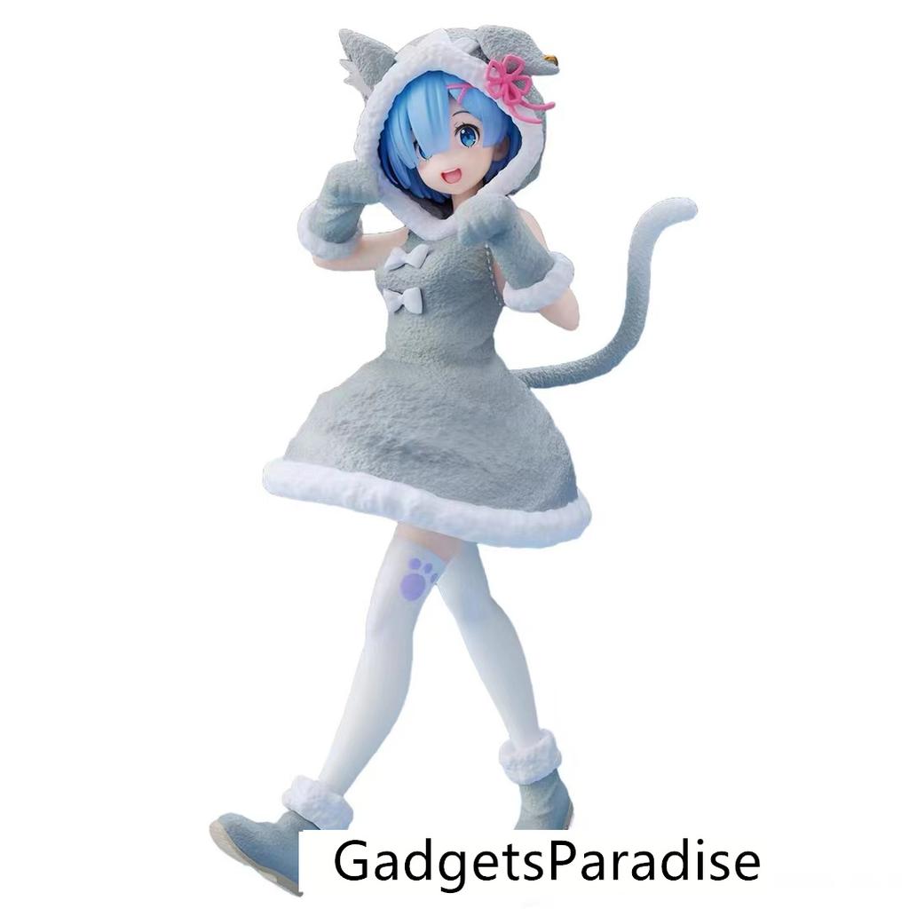 Re:Life in a different world from zero Rem Ram PVC Figure Model Toy Decorative Ornament