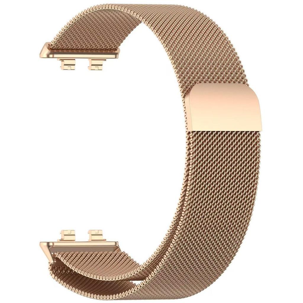 For Compatible Band 11 Pro Breathable Metal Milanese Strap with Magnetic Clasp