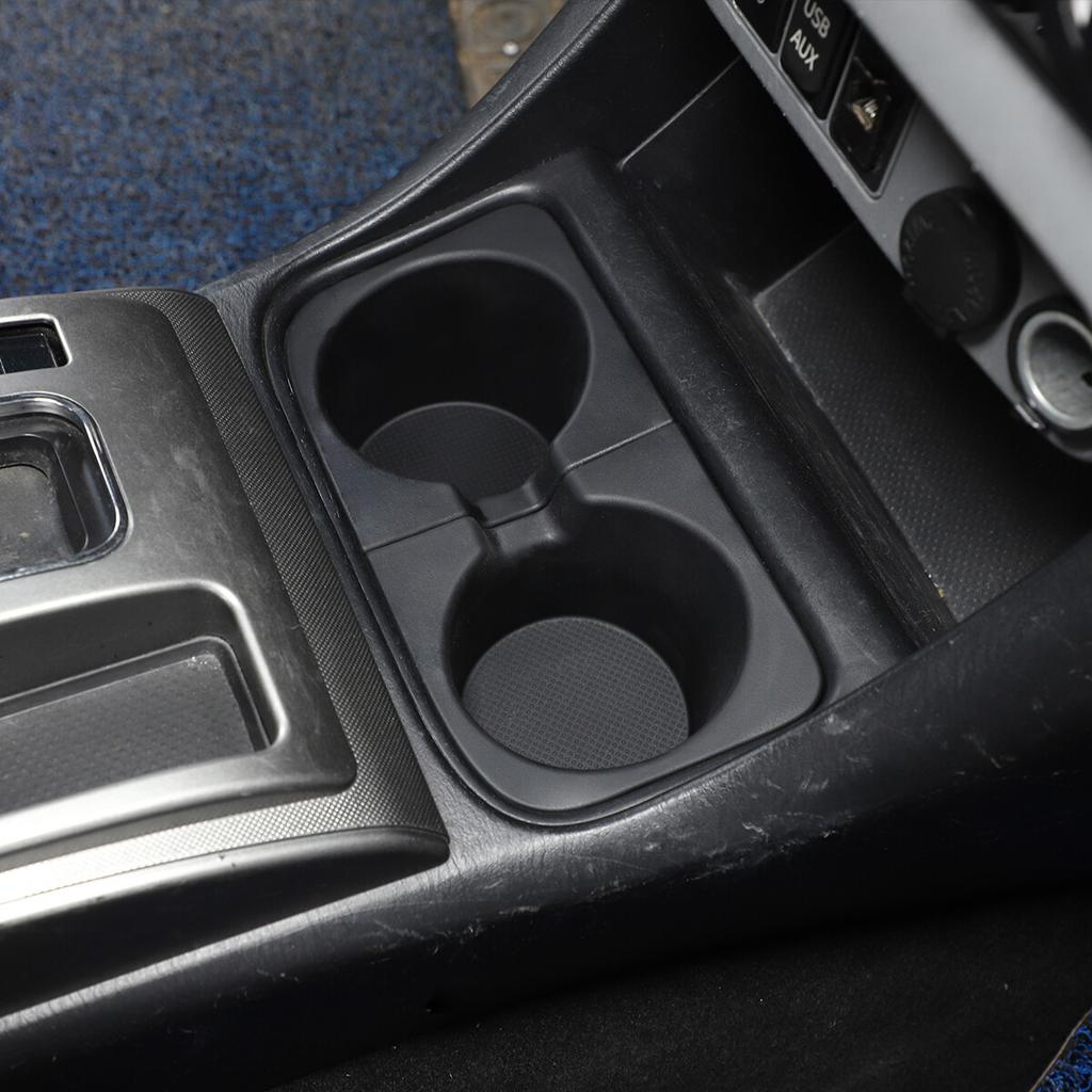 Black Center Console Cup Holder Ert For 2011-2015 Toyota Tacoma Right + Left