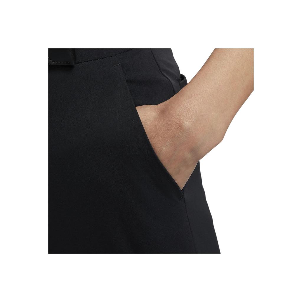 Nike Pantaloni da Golf Tour Dri-Fit Monocolore Vita Media Slim Straight Casual Pantaloni Donna Neri FD5609-010