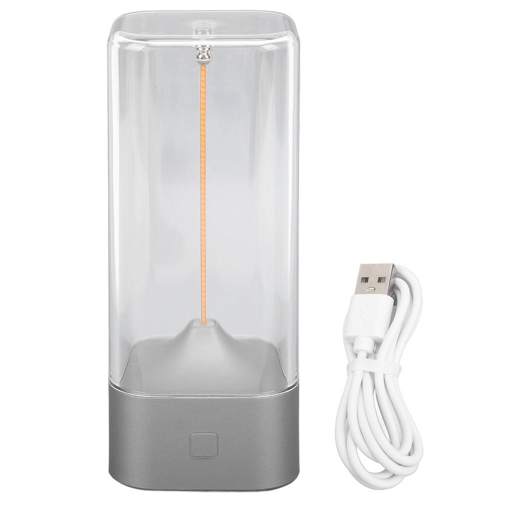 Magnetic Filament Table Lamp LED USB Rechargeable Touch Control Cordless Modern Magnetic Wick Desk