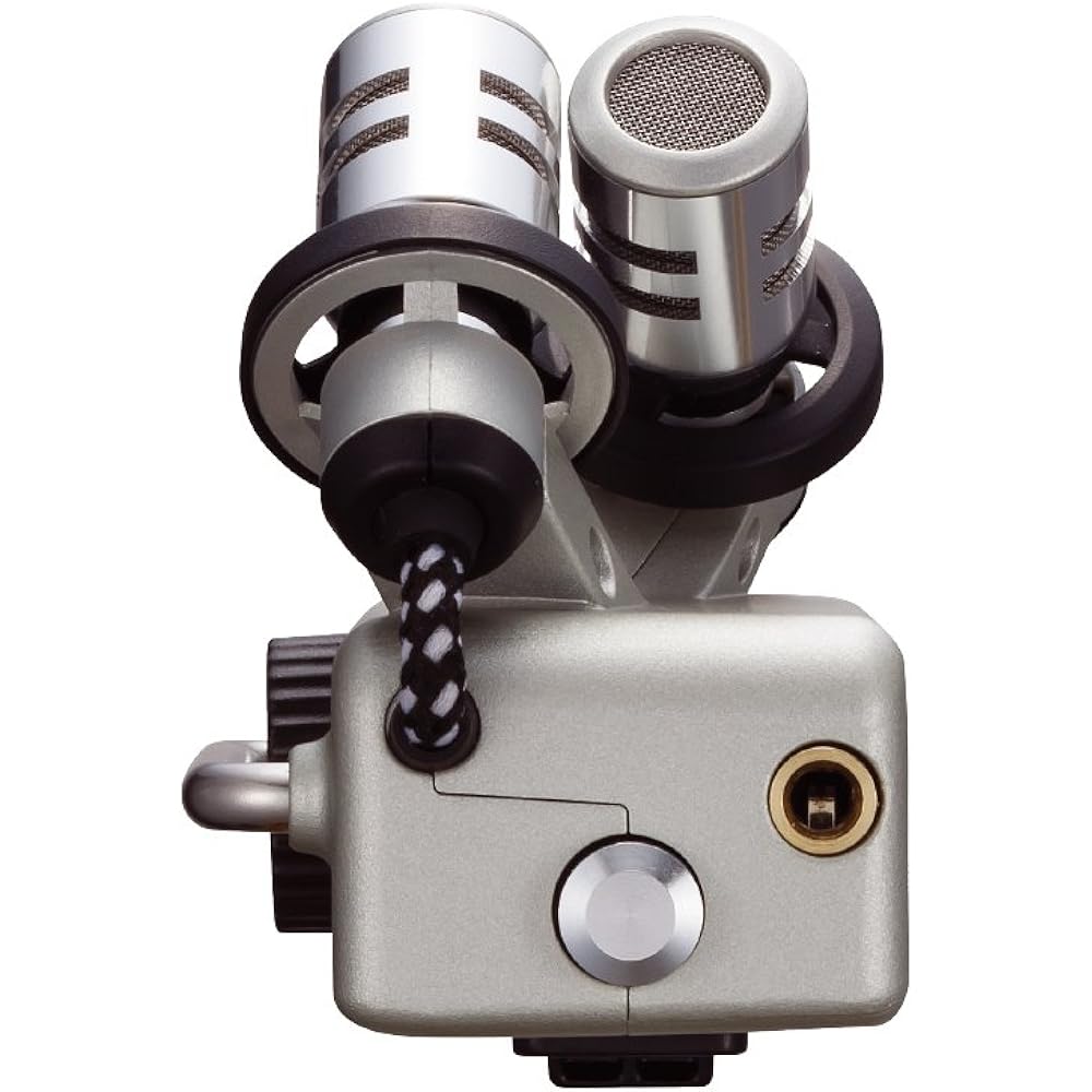 Zoom XY Stereo-Mikrofonkapsel XYH-5 mit Stoßdämpferhalterung H5/H6/H8/Q8N-4K/U-44/F1/F4/F8/F8n Kompat...