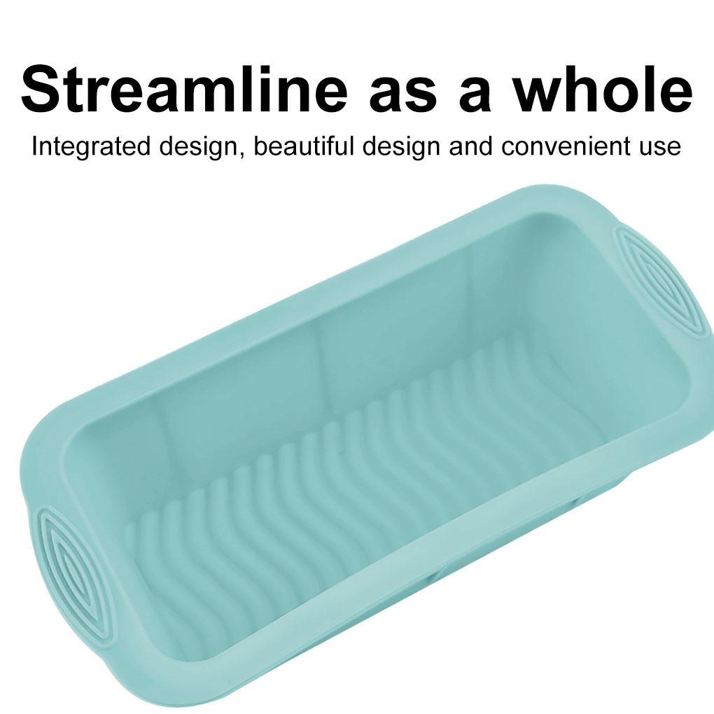 LazyHome Rechteck Silikon Antihaft Brotlaib Kuchenform Backform Backblech