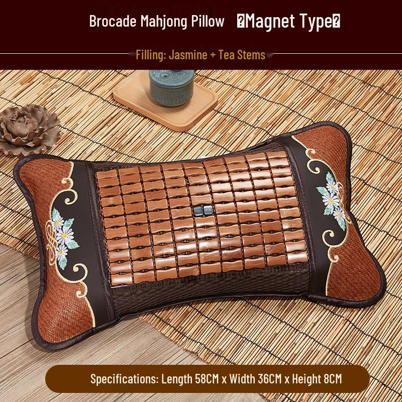 Free Shipping Summer Bamboo Cool Neck Pillow for Sleep, Adults & Kids